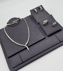 84056 - Колье ЗМЕЯ (тонкая) из стали, коллекция SERPENTI качество lux