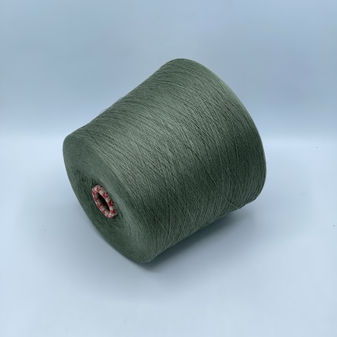 Бобинная пряжа,Cotton , 2540м. 100%Хлопок, Светлый хаки (290), 39128