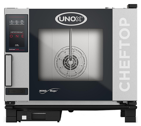 Пароконвектомат UNOX XEVC-0511-E1LM петли справа