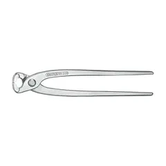 Клещи арматурные хромированные 220 мм Knipex 99 04 220
