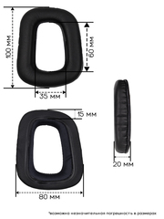 Амбушюры и оголовье для наушников Logitech G35