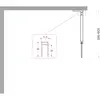 BelBagno UNO-L-1-TB-60-C-Cr Душевая перегородка универсальная с односторонним входом, стекло прозрачное, профиль хром, 600x2000 мм