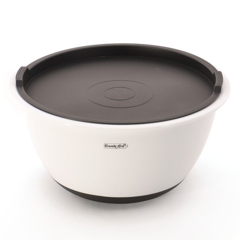 Набор 6пр мисок с крышками (нескользящее резиновое дно) CooknCo