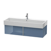 Duravit VA VA612904747 База под раковину 298x1184x431, 1 выдв.ящик, цвет голубой камень глянцевый