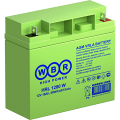 Аккумулятор WBR HRL1280W - AGM ( 12В / Ач )