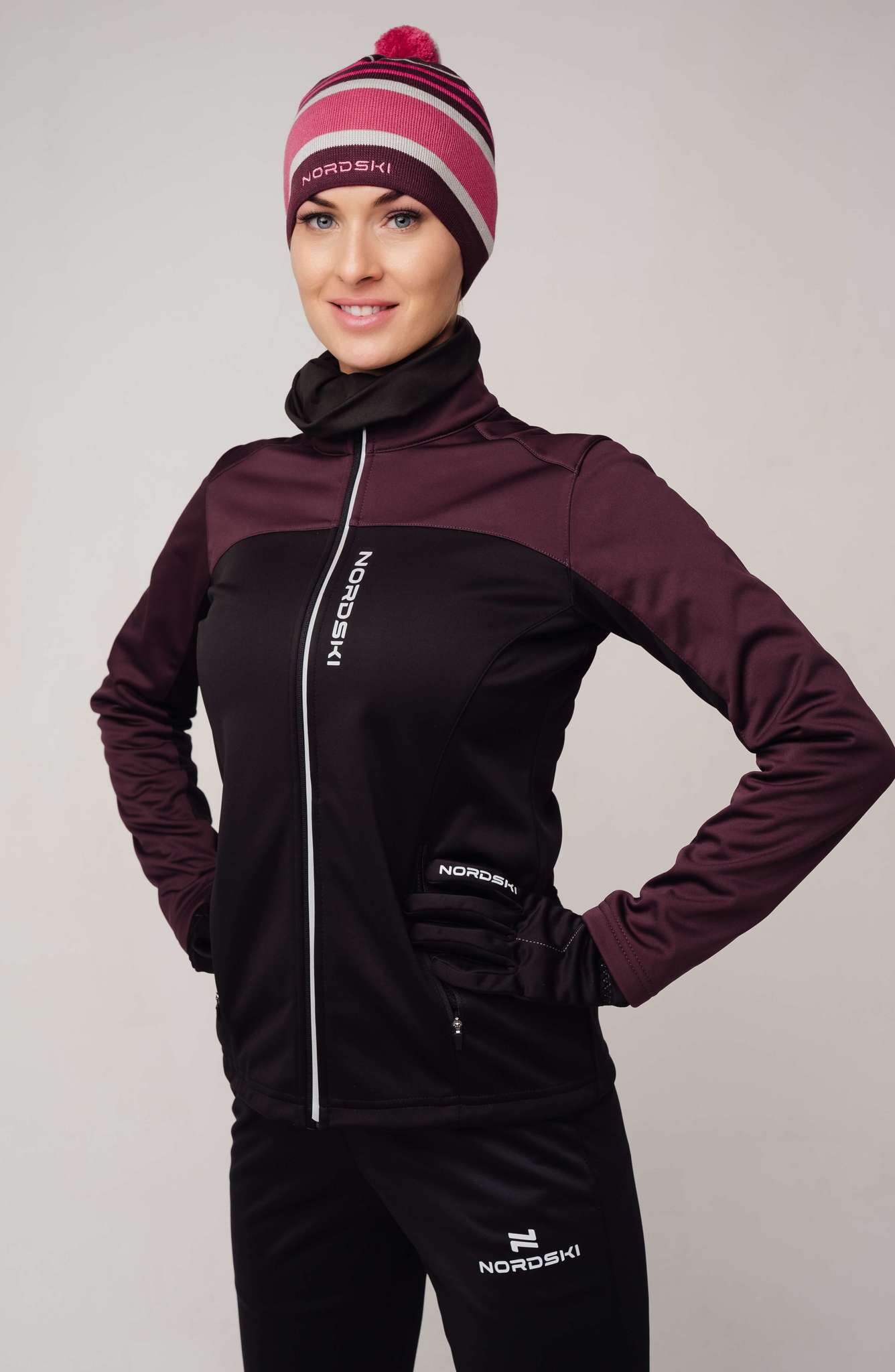 Nordski Active лыжная куртка женская purple
