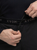 Мужские тренировочные утепленные брюки с ветрозащитой Moax Dickson Wind черные - 6