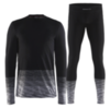 Craft Wool Comfort 2.0 мужской комплект термобелья черный - 1