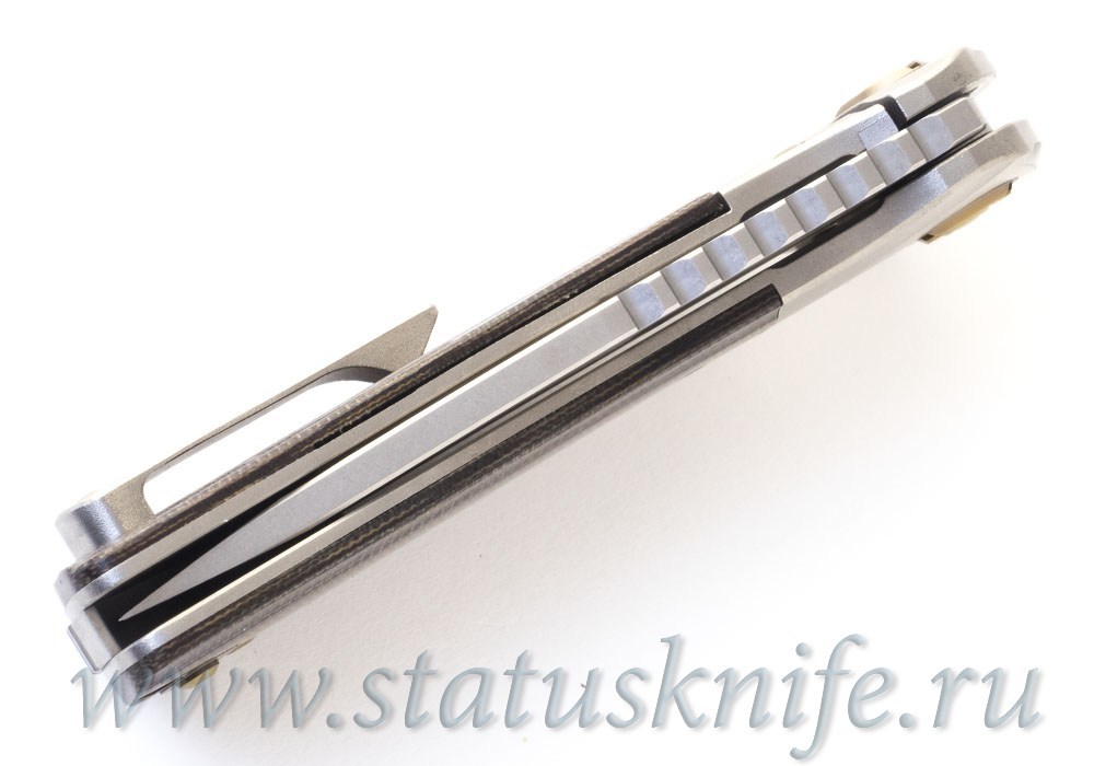 Нож Liong Mah Design Lanny Flipper Green