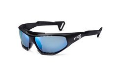 Спортивные очки LiP Surge / Matt Black / PC Polarized / VIVIDE Ice Blue Lens
