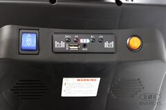 Детский электроскутер K444PX-A с фонарем