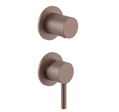 Fantini Nostromo 50 P9 G481B Смеситель для душа на 2 потока, внешняя часть, Matt Copper PVD фото