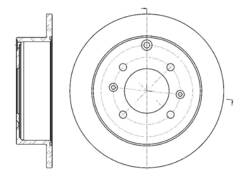 Диск тормозной G-brake  GR-01637