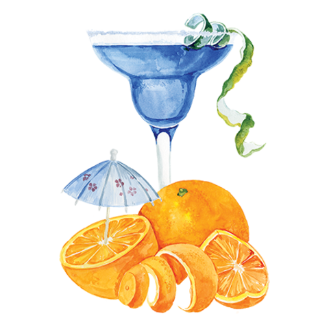 Сироп Блю Кюрасао ProffSyrup