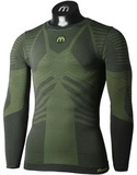 Премиальная Терморубашка Mico Extra Dry Skintech Green мужская