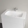 Villeroy&Boch Finion 416484R1 Раковина 80x50 c отверстием для смесителя, грязеотталкивающее покрытие-CeramicPlus, цвет-альпийский белый