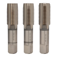 Метчик М36х4,0 (Комплект 3шт) DIN352 HSS-G 6h 150мм a=22 Volkel 27382