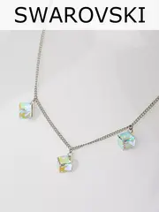 Колье Миражи с кристаллами-хамелеонами Swarovski