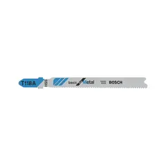 Пилки для лобзика по металлу T118 А HSS BOSCH 2608631013