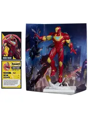 Коллекционная фигурка McFarlane Toys Marvel Rivals: Iron Man with Comic Book