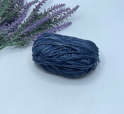 Stock Arcobaleno 300-500м/100 гр. 75% Меринос 25%Полиамид , Синий меланж, 40849