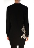 Туника из шерсти, шелка и кашемира ROBERTO CAVALLI