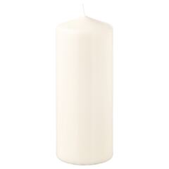 Свеча IKEA FENOMEN (ФЕНОМЕН), Натуральный, 45 часов, 14 см