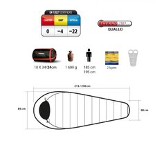 Купить Спальный мешок Trimm Sporty, 185 R напрямую от производителя недорого.