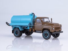 GAZ-53A Cesspool truck ANM-53 khaki blue 1:43 Start Scale Models (SSM)
