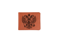Купюрница "ГЕРБ РФ", рыжая