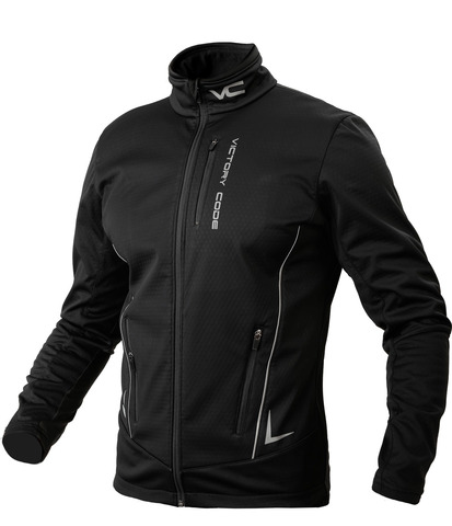 Утеплённая лыжная куртка 905 Victory Code Speed Up Black A3