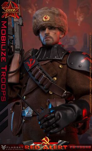 Фигурка Советский призывник масштаб 1/6 Red Alert