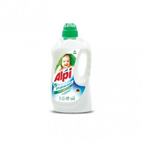 GraSS Гель для стирки детского белья GraSS ALPI sensetive gel 1,5л