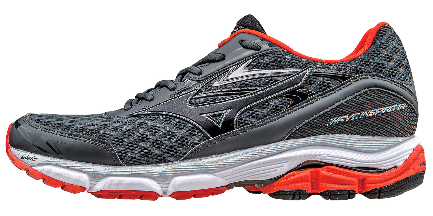 Mizuno Wave Inspire 12 Кроссовки для бега мужские серые - 4