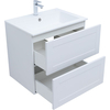 Aquanet Терра 323181 Тумба с раковиной, цвет: белый матовый