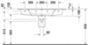 Duravit ME by Starck 2336120060 Раковина мебельная