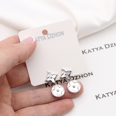 Серьги Katya Dzhon flower's