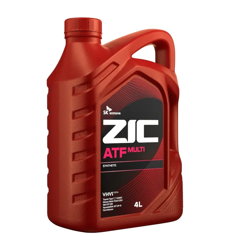 Масло трансмиссионное ZIC ATF Multi синтетическое 4л