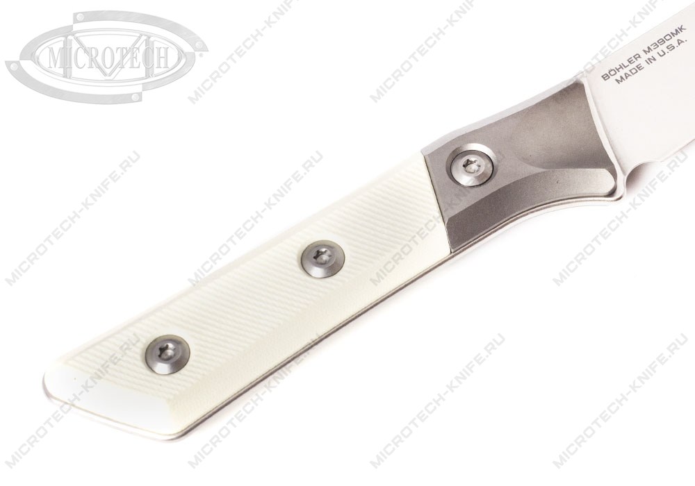 Нож Microtech Kitchen Boning Bolster G-10 3100B-10IV Ivory