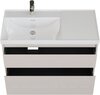 Aquanet 365921 Тумба с раковиной Nova Lite 2.0 90 L 2 ящ. цв. бежевый (365921)