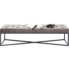 Скамья Crossover Grey Black 150x40 см