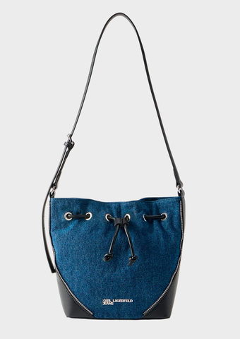 Сумка KARL LAGERFELD JEANS Rebel Bucket Bag Denim