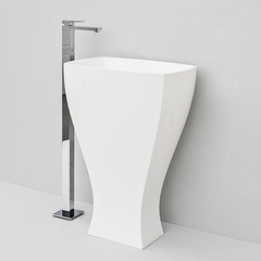 ArtCeram Jazz JZL006 01 00 Раковина отдельностоящая с сифоном, 60х48х85см, цвет белый глянцевый фото
