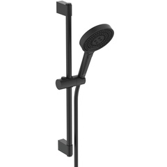 Ideal Standard Solos A7897XG Душевой гарнитур со штангой 600 мм Silk Black (Черный матовый) фото