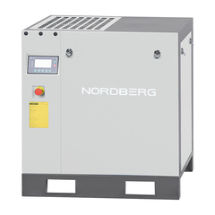 NORDBERG (NCC10-G) Компрессор винтовой, 7,5 кВт, 10 бар, 900 л/мин, без ресивера, серый