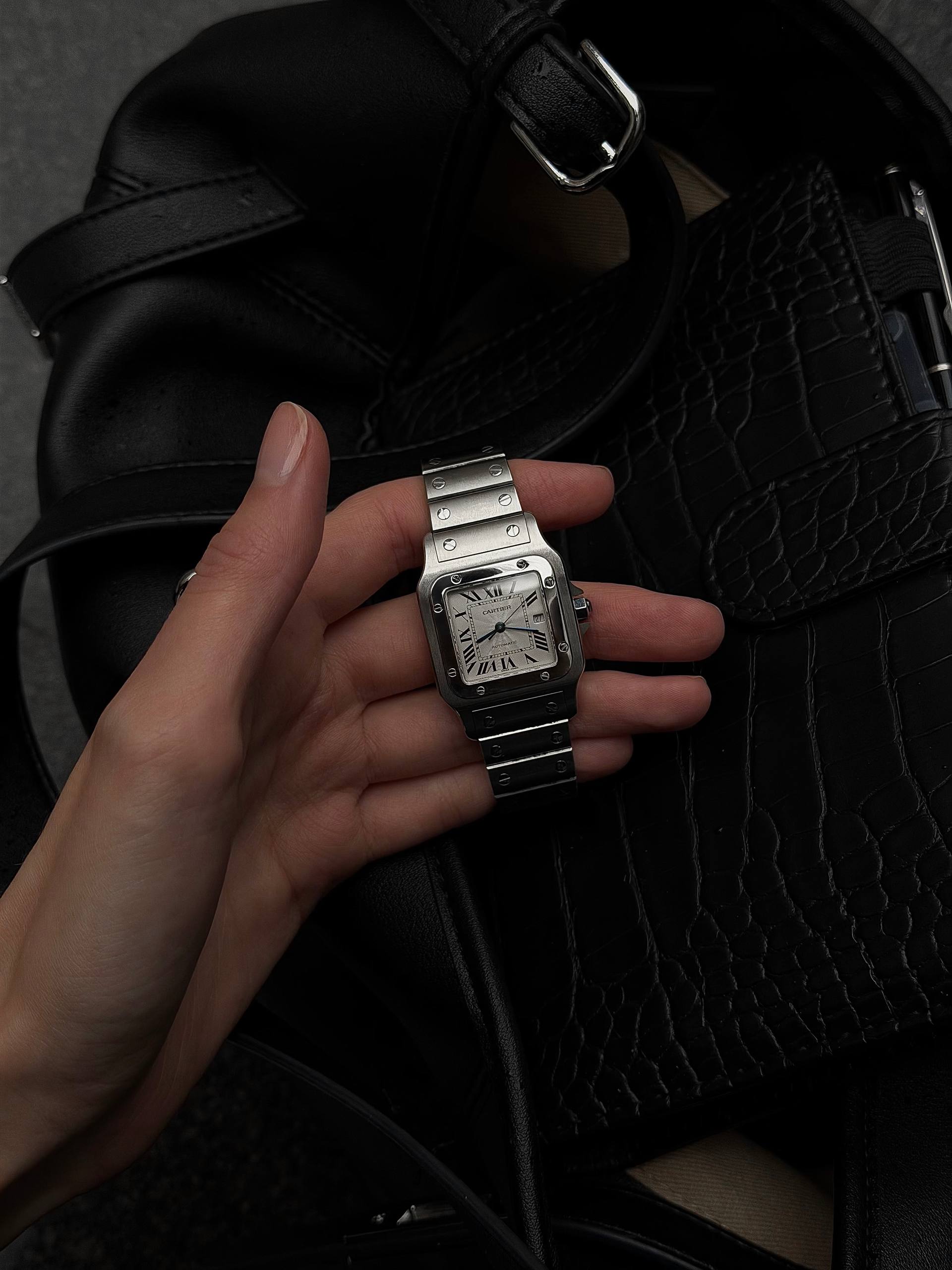 Часы Cartier Santos Medium — фото 8