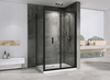Abber Sonnenstrand AG07090B-S100B Душевой уголок, 90x100x195, цвет: чёрный