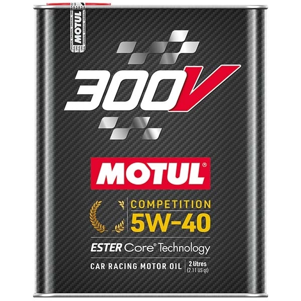 Масло моторное Motul 300V Competition 5W40 cинтетическое 2л