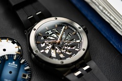 Часы мужские EDOX 85304 357GN NRN1 Delfin Mecano 60th Anniversary