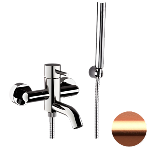 Remer X Style X02RP Смеситель для ванны, цвет: медь